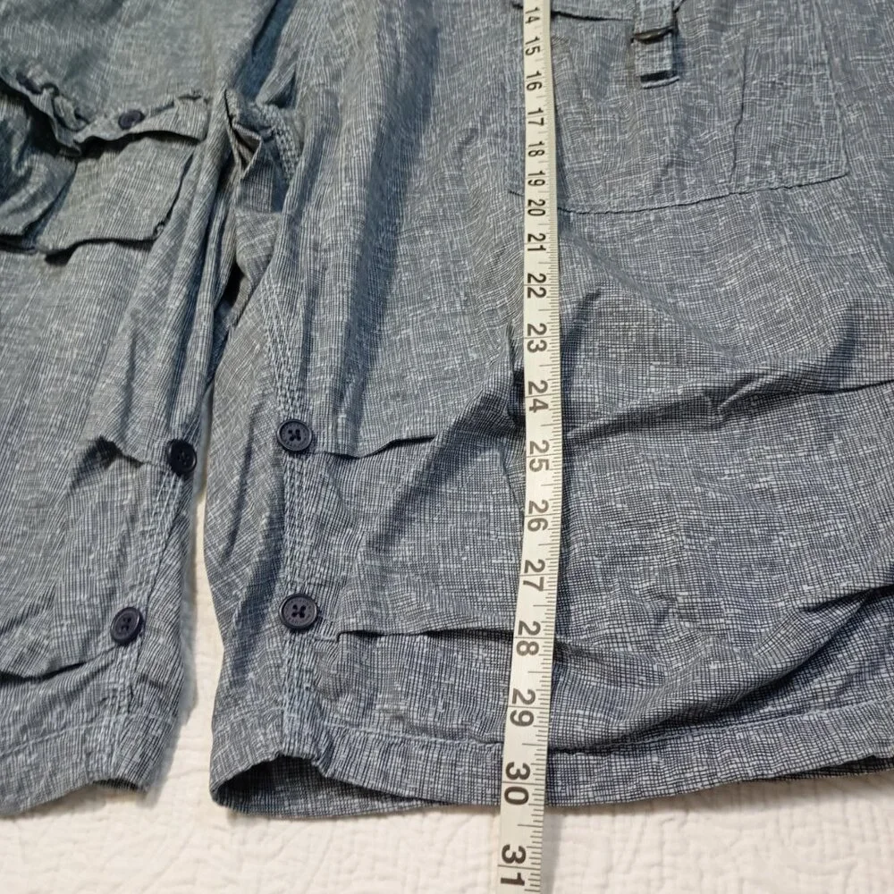 Sean John Cargo Shorts 42T Adjustable Drawstring Cotton Multi-Pocket Design Mens